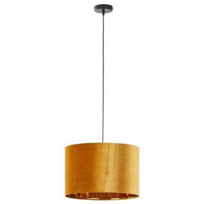 TK Lighting lampa wisząca Tercino E27 czarno/pomarańczowa 6121 (6121)